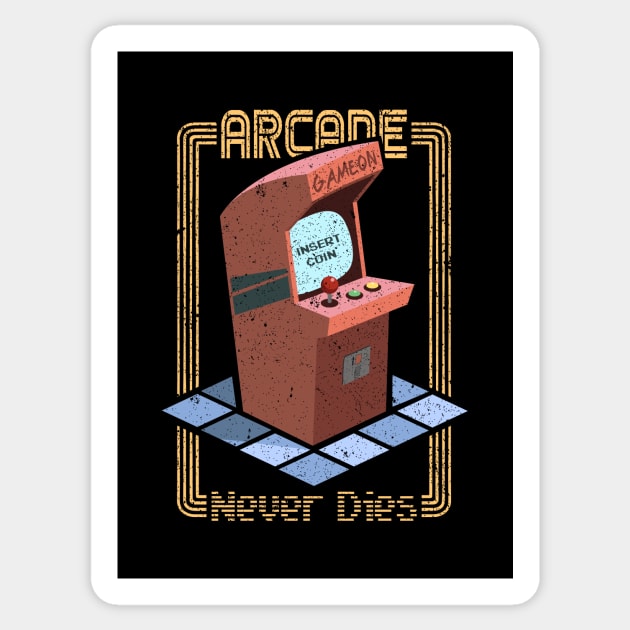 arcade machine retro game Sticker by walterorlandi